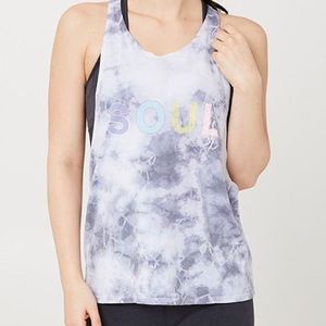 ❗️NWT❗️Soul Cycle tie dye Twist Back Tank